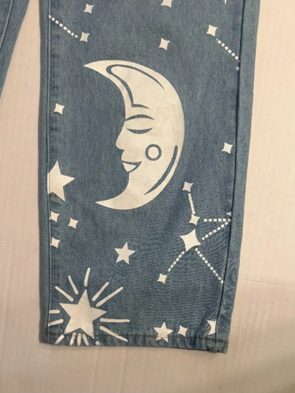 Shein Teen Girls ‘Sun & Moon’ High Waist Jeans*